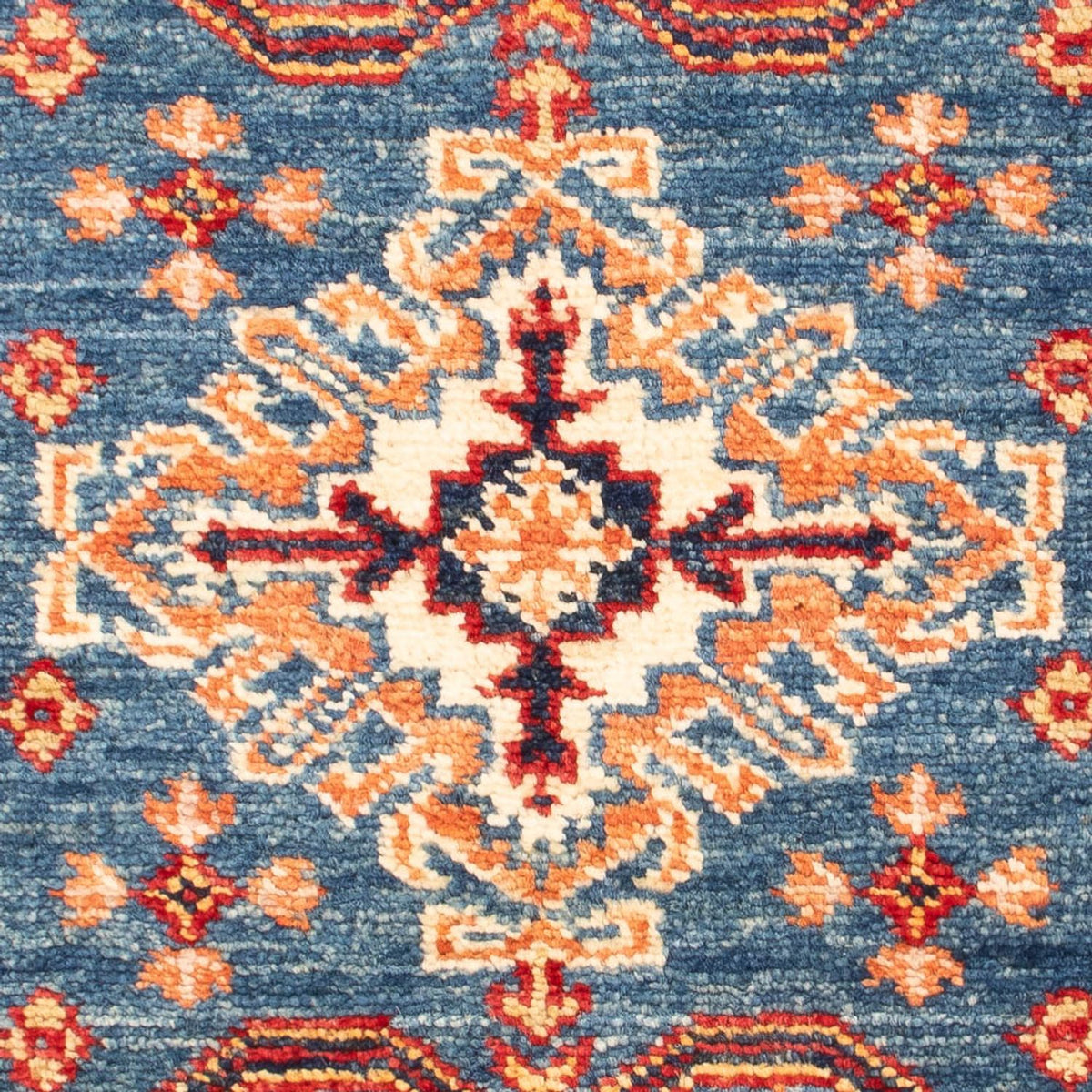 Ziegler Tapijt - Kazak - Koninklijke - 91 x 56 cm - blauw