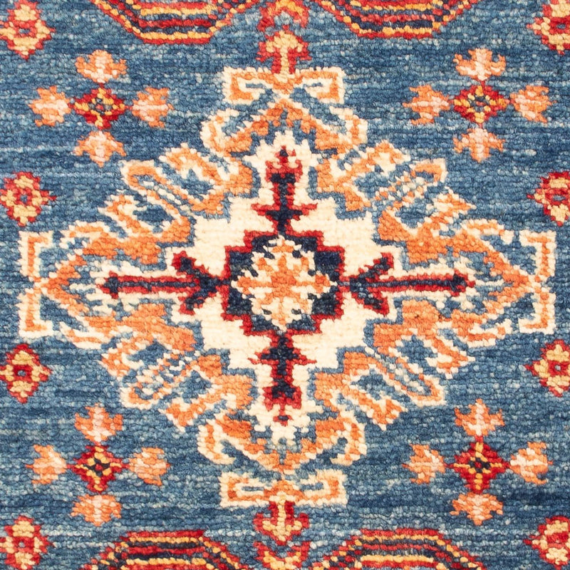 Ziegler Tapijt - Kazak - Koninklijke - 91 x 56 cm - blauw