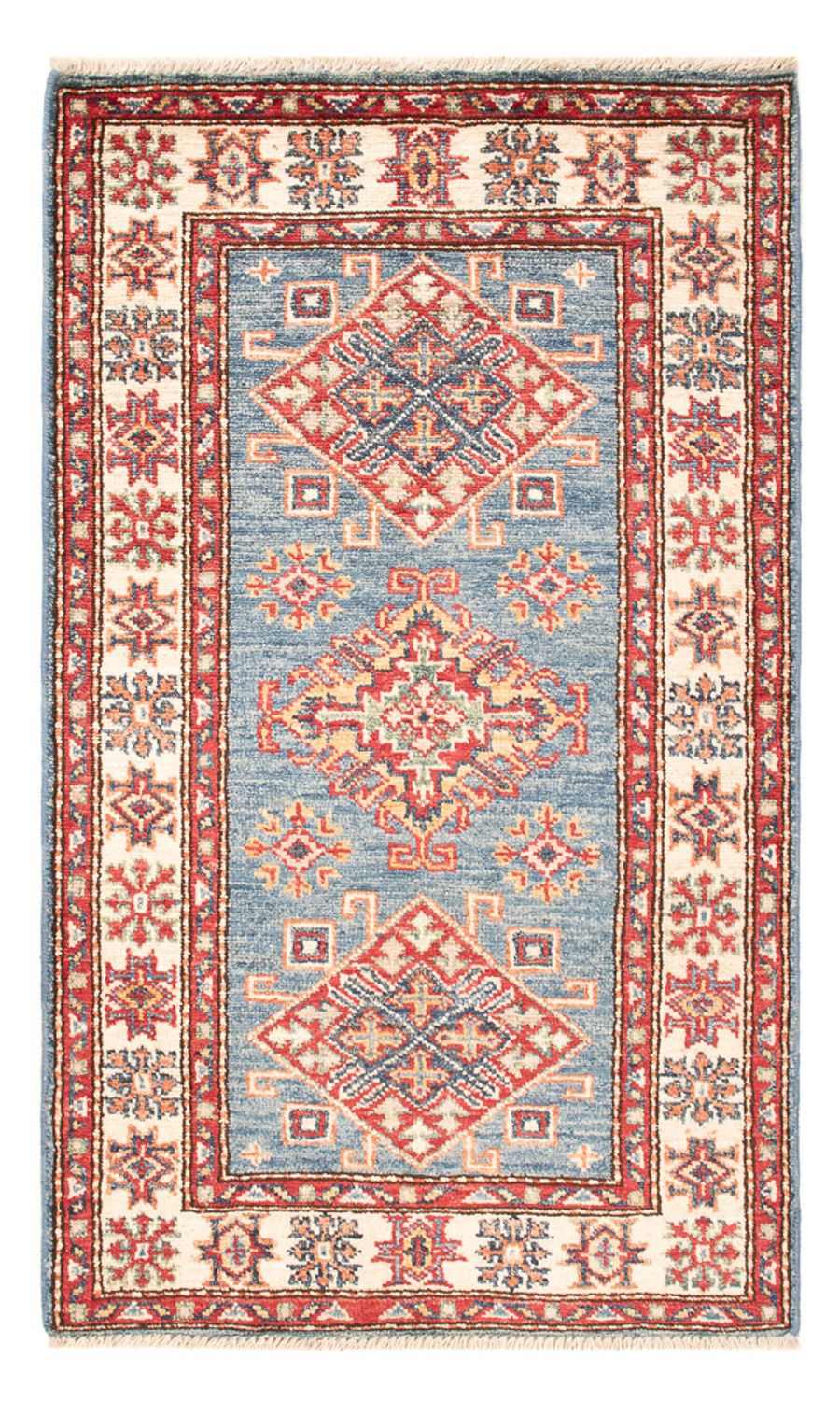 Ziegler Tapijt - Kazak - Koninklijke - 97 x 59 cm - blauw