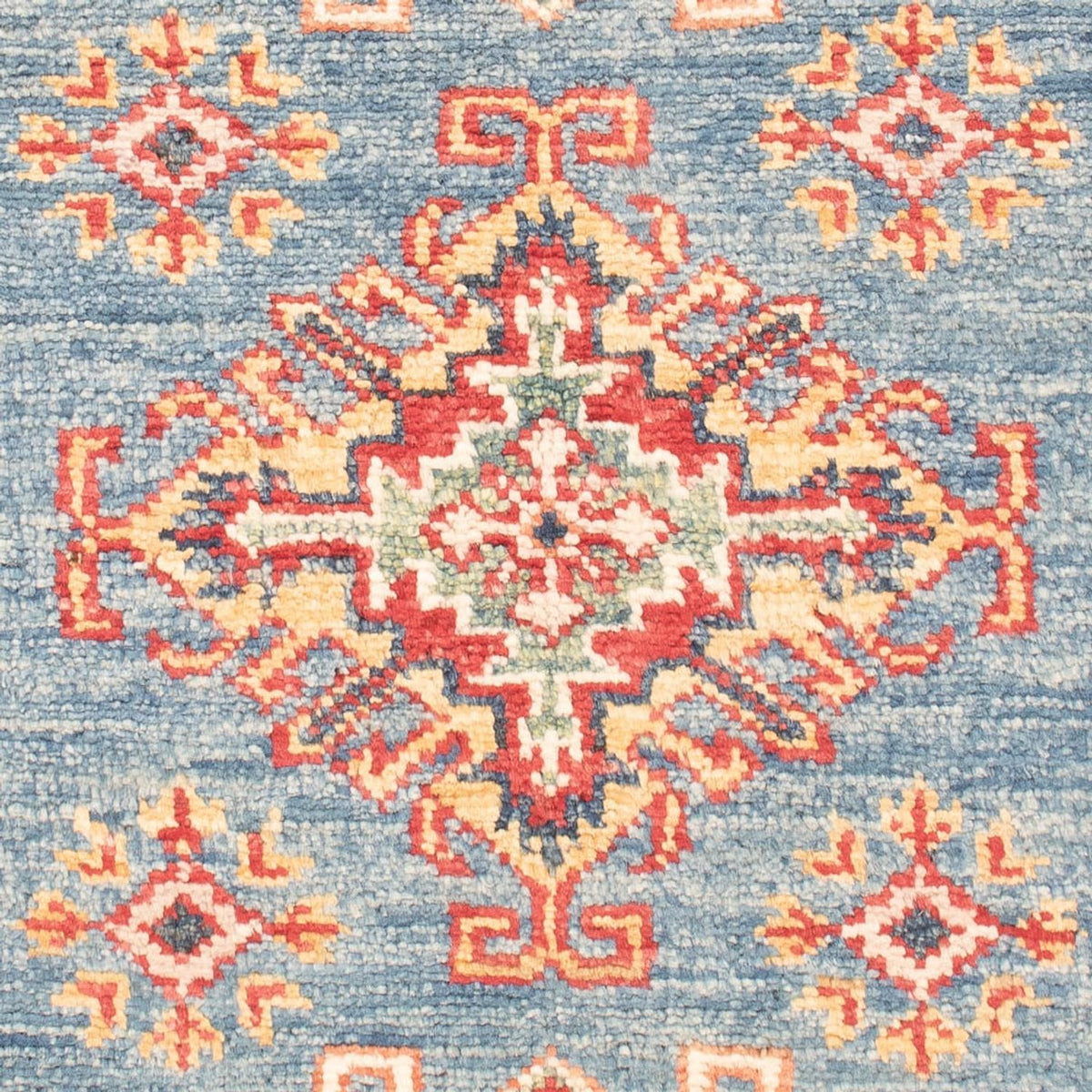 Ziegler Tapijt - Kazak - Koninklijke - 97 x 59 cm - blauw