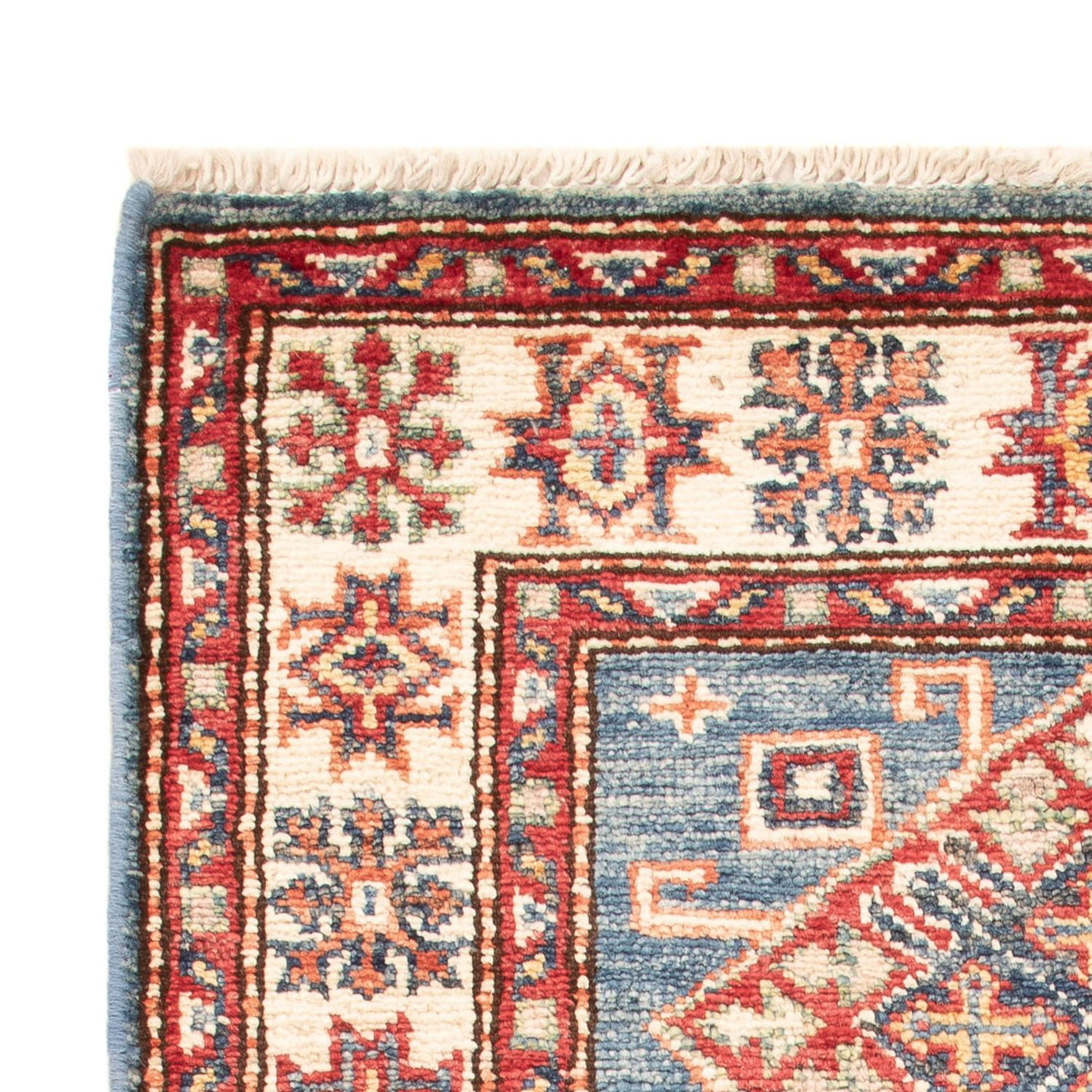 Ziegler Tapijt - Kazak - Koninklijke - 97 x 59 cm - blauw