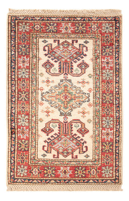 Ziegler Tapijt - Kazak - Koninklijke - 88 x 58 cm - beige
