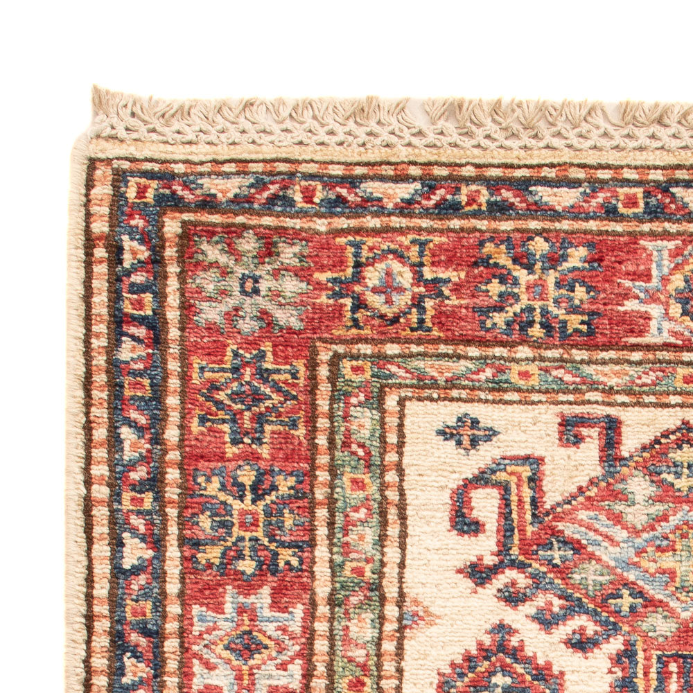 Ziegler Tapijt - Kazak - Koninklijke - 88 x 58 cm - beige