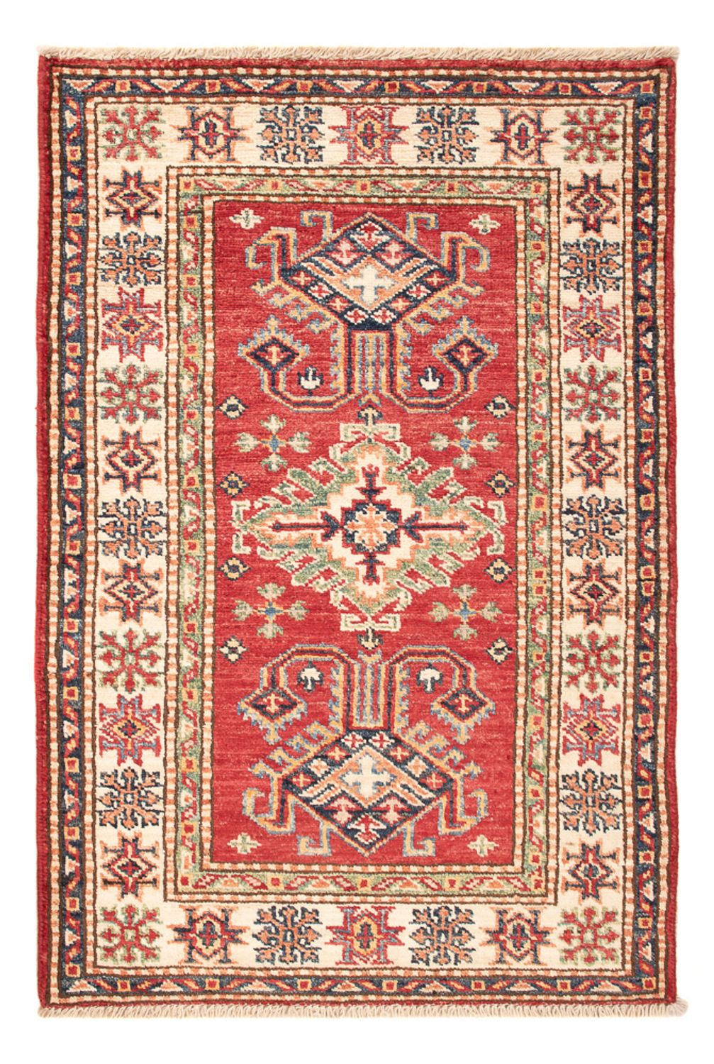 Ziegler Tapijt - Kazak - Koninklijke - 90 x 60 cm - rood