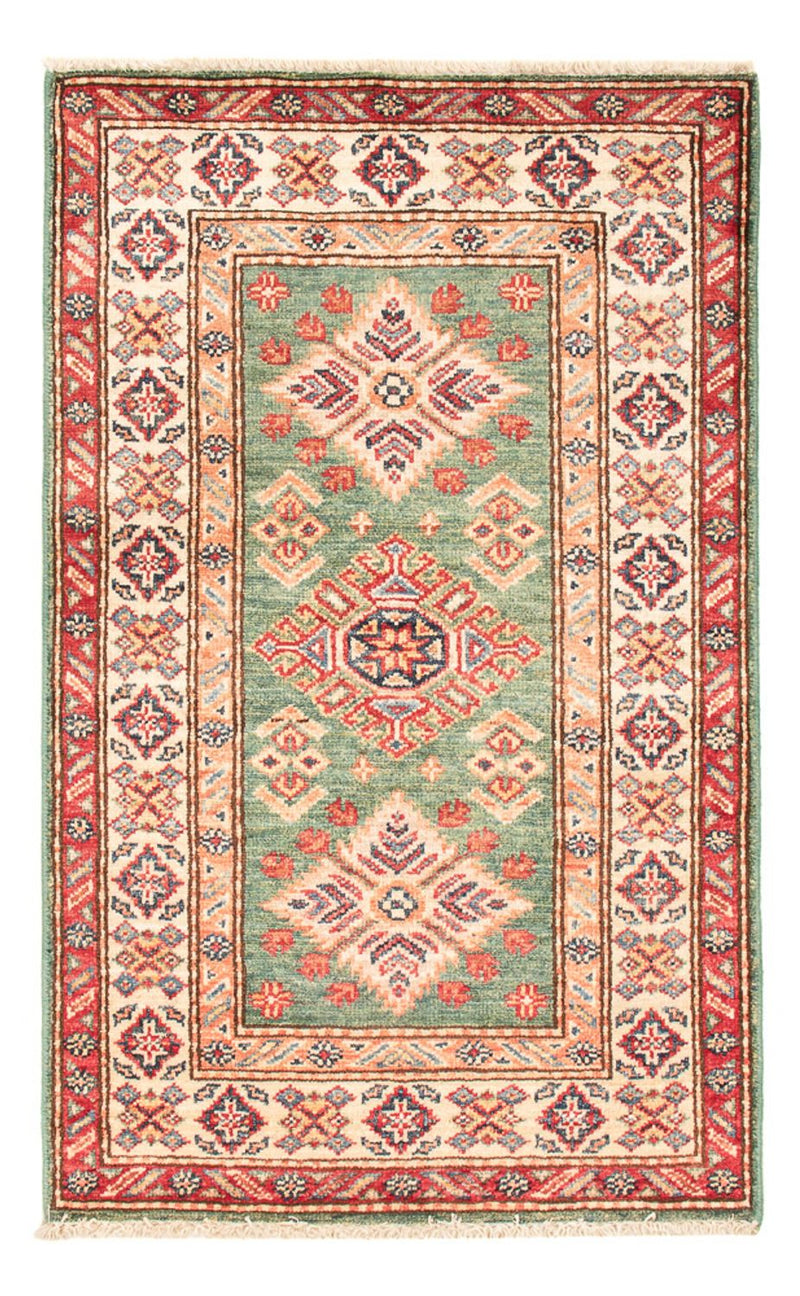 Ziegler Tapijt - Kazak - Koninklijke - 95 x 60 cm - groen