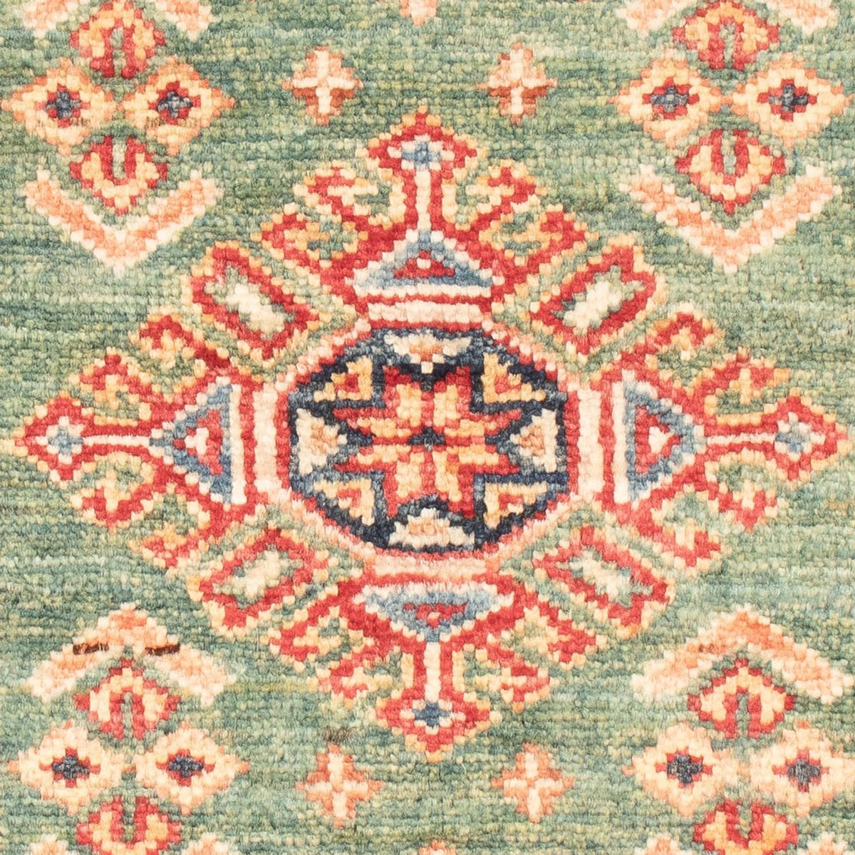 Ziegler Tapijt - Kazak - Koninklijke - 95 x 60 cm - groen