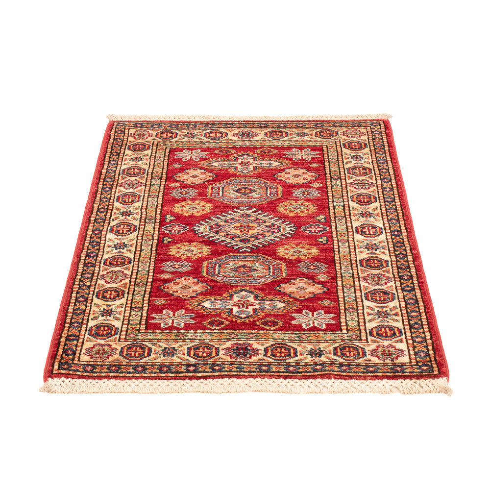 Ziegler Tapijt - Kazak - Koninklijke - 90 x 61 cm - rood