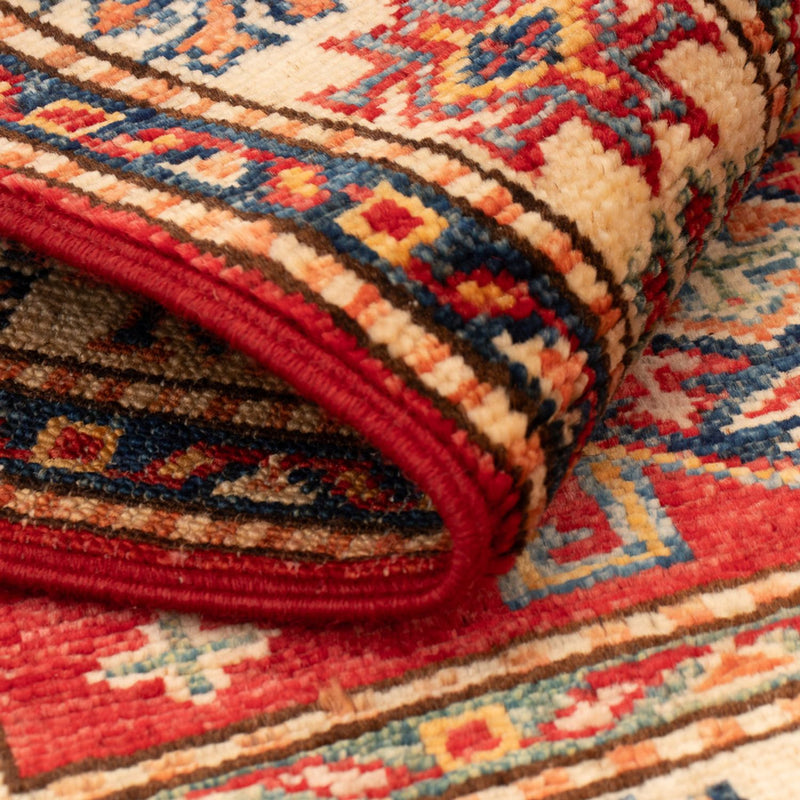 Ziegler Tapijt - Kazak - Koninklijke - 90 x 60 cm - rood