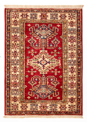 Ziegler Tapijt - Kazak - Koninklijke - 85 x 62 cm - rood