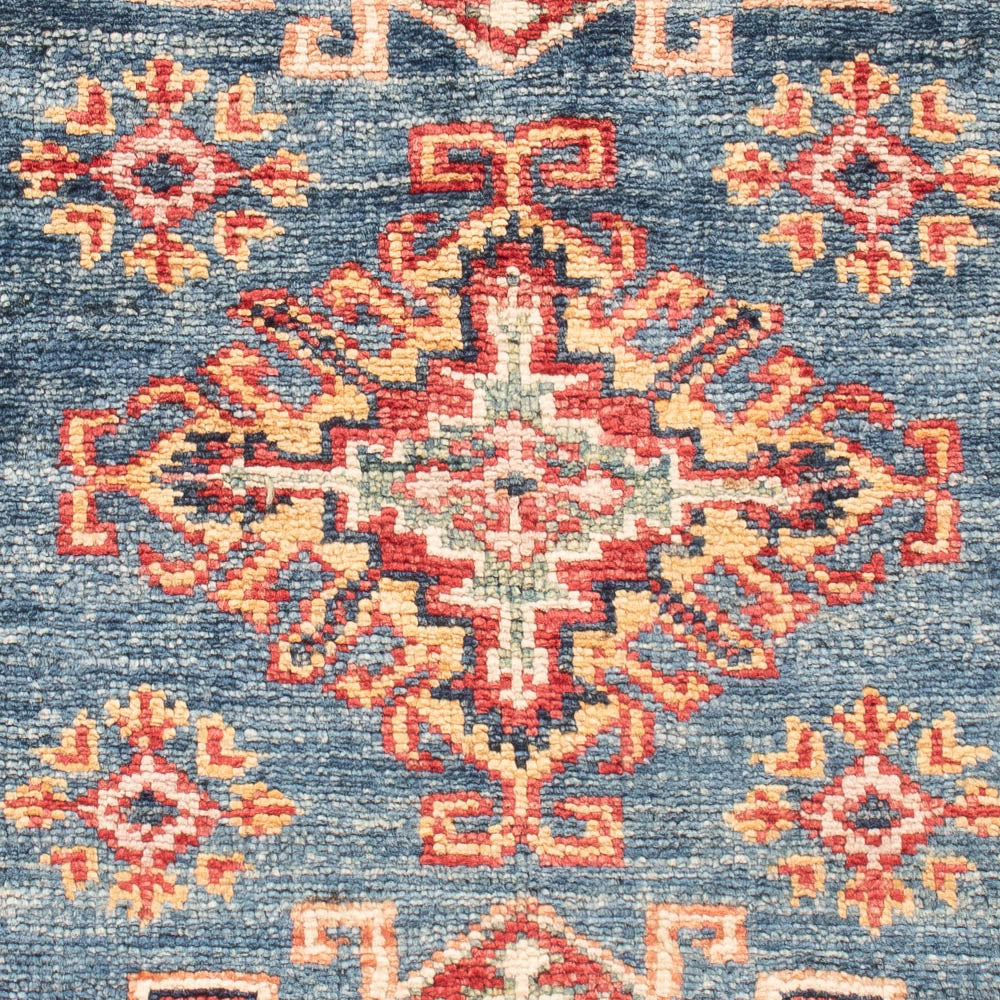 Ziegler Tapijt - Kazak - Koninklijke - 91 x 60 cm - blauw