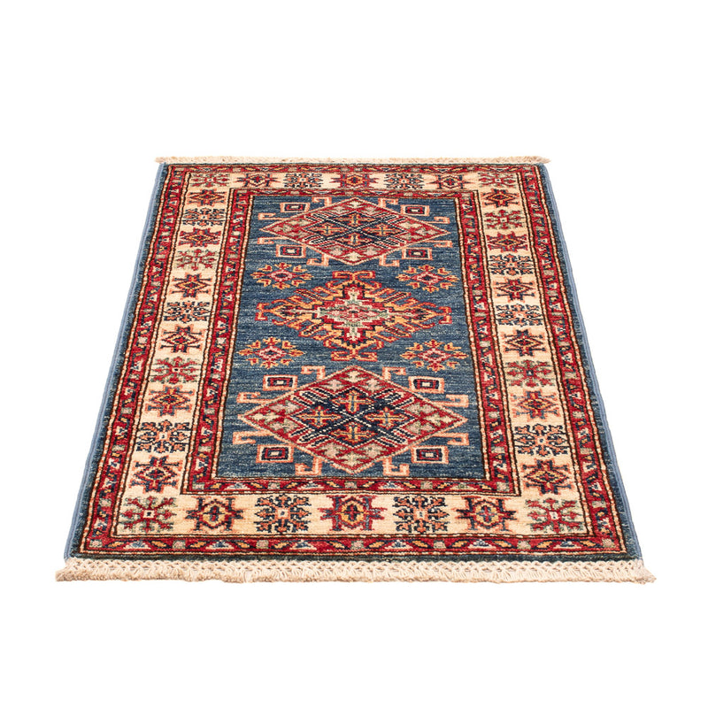 Ziegler Tapijt - Kazak - Koninklijke - 91 x 60 cm - blauw