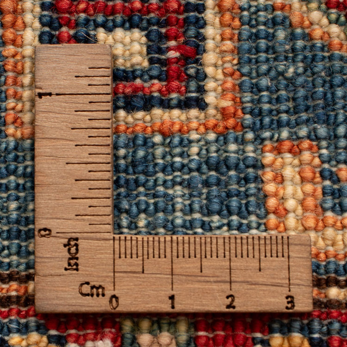 Ziegler Tapijt - Kazak - Koninklijke - 91 x 60 cm - blauw