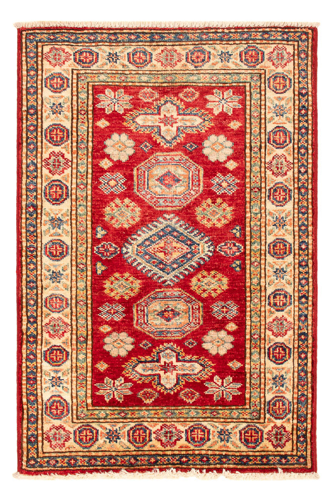 Ziegler Tapijt - Kazak - Koninklijke - 90 x 60 cm - rood