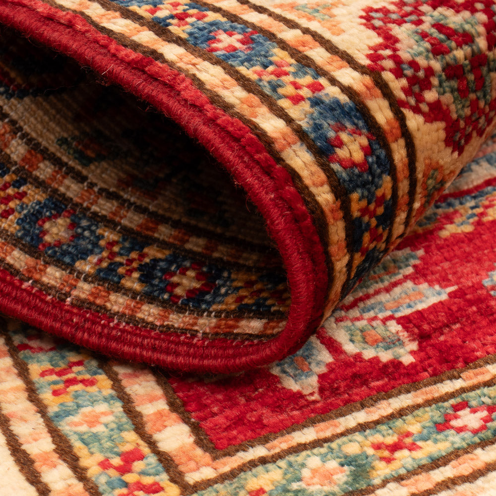 Ziegler Tapijt - Kazak - Koninklijke - 90 x 60 cm - rood