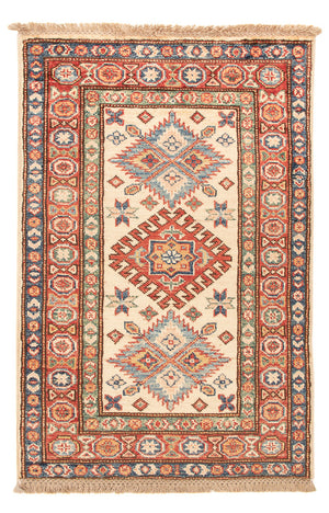 Ziegler Tapijt - Kazak - Koninklijke - 91 x 57 cm - beige