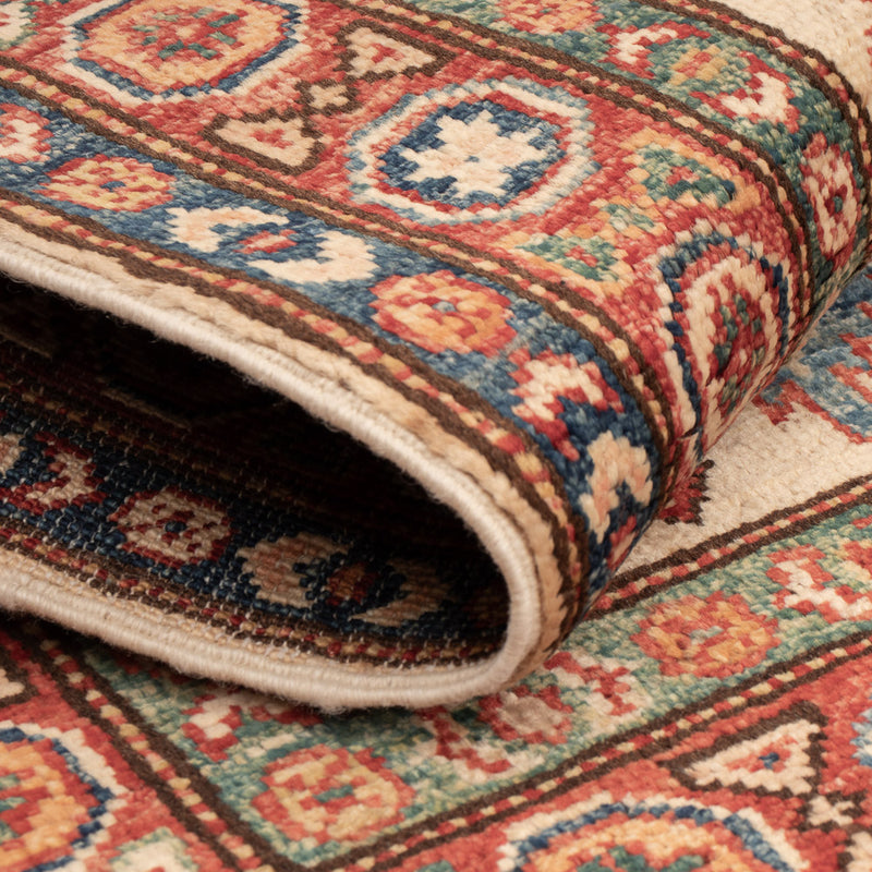 Ziegler Tapijt - Kazak - Koninklijke - 91 x 57 cm - beige