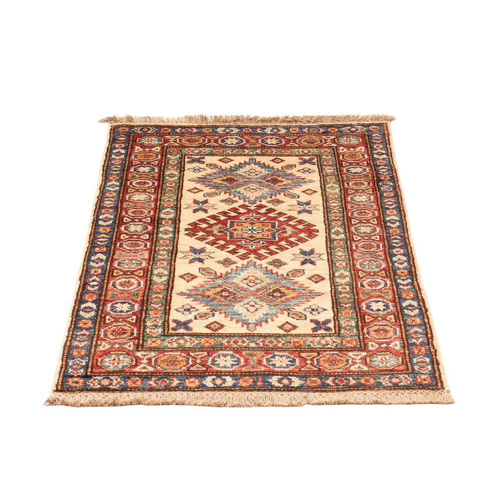 Ziegler Tapijt - Kazak - Koninklijke - 91 x 57 cm - beige