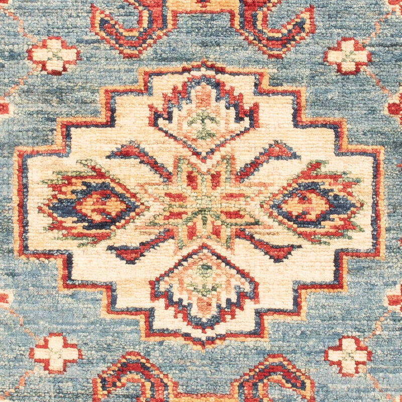 Ziegler Tapijt - Kazak - Koninklijke - 90 x 62 cm - blauw