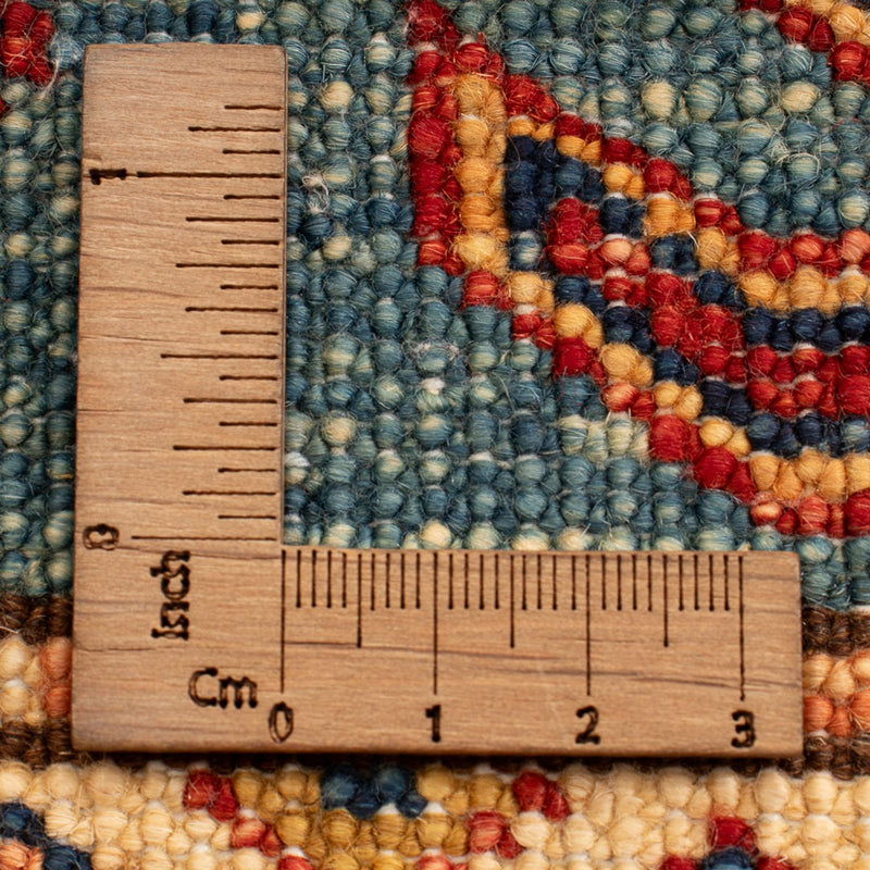 Ziegler Tapijt - Kazak - Koninklijke - 90 x 60 cm - lichtblauw