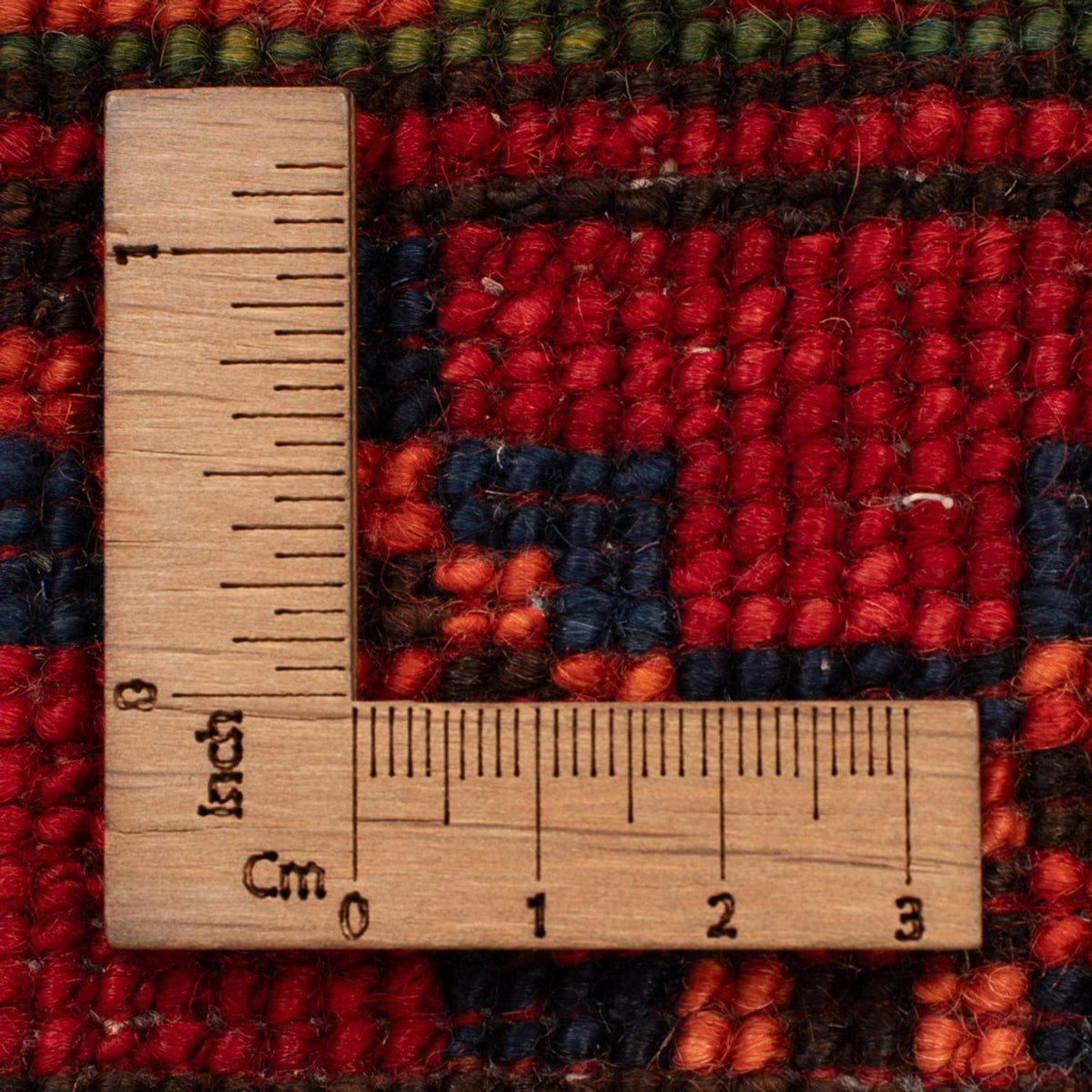 Afghaans tapijt - 125 x 82 cm - rood