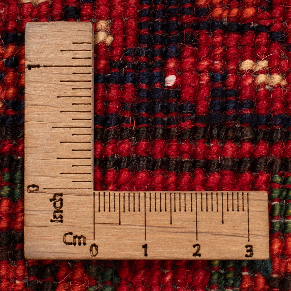 Afghaans tapijt - 126 x 82 cm - rood