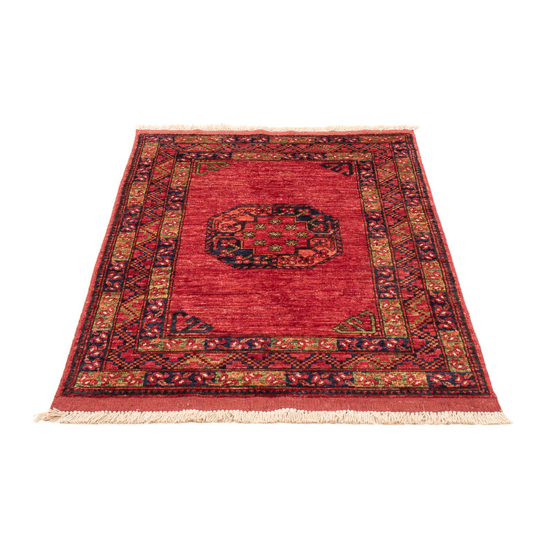 Afghaans tapijt - 123 x 83 cm - rood