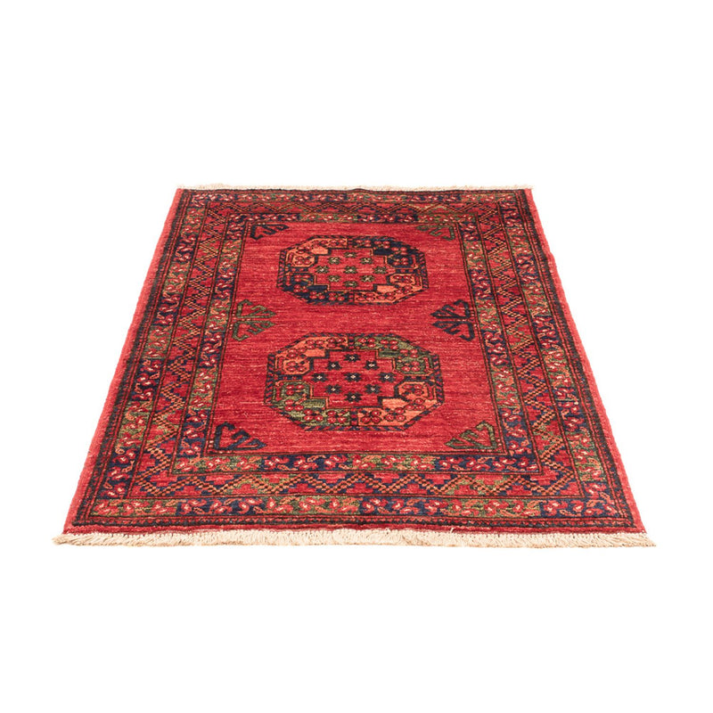 Afghaans tapijt - 138 x 86 cm - rood