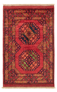 Afghaans tapijt - 123 x 82 cm - rood
