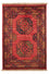 Afghaans tapijt - 125 x 87 cm - rood