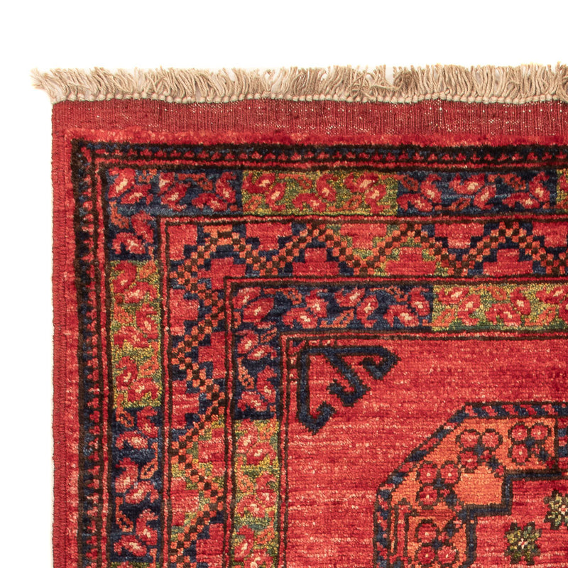 Afghaans tapijt - 125 x 87 cm - rood