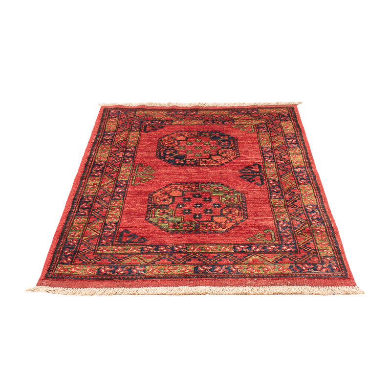 Afghaans tapijt - 125 x 87 cm - rood