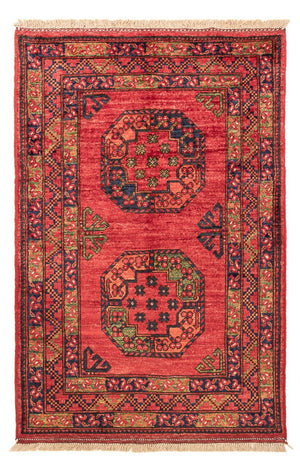 Afghaans tapijt - 127 x 85 cm - rood