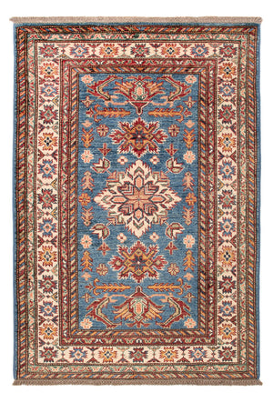 Ziegler Tapijt - Kazak - Koninklijke - 125 x 83 cm - blauw