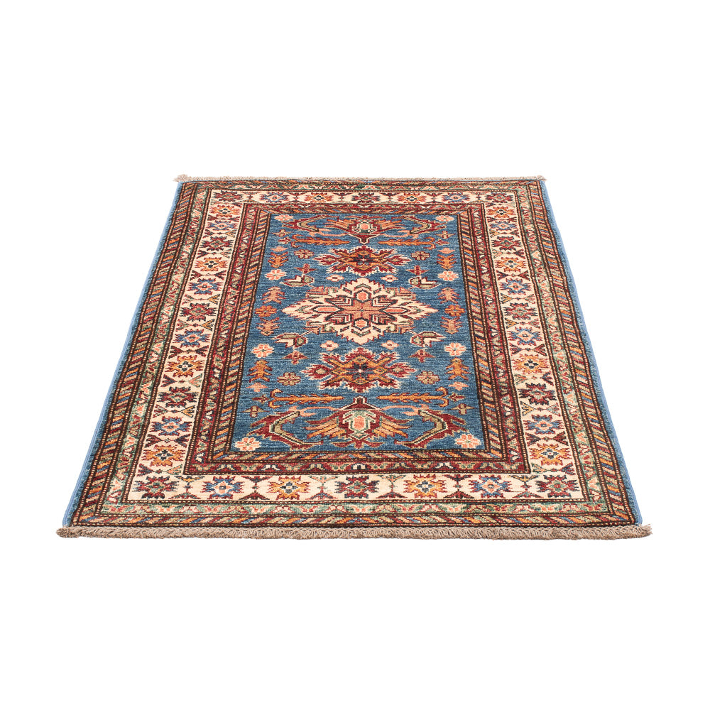 Ziegler Tapijt - Kazak - Koninklijke - 125 x 83 cm - blauw
