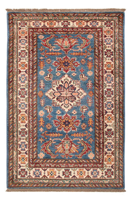 Ziegler Tapijt - Kazak - Koninklijke - 129 x 84 cm - blauw