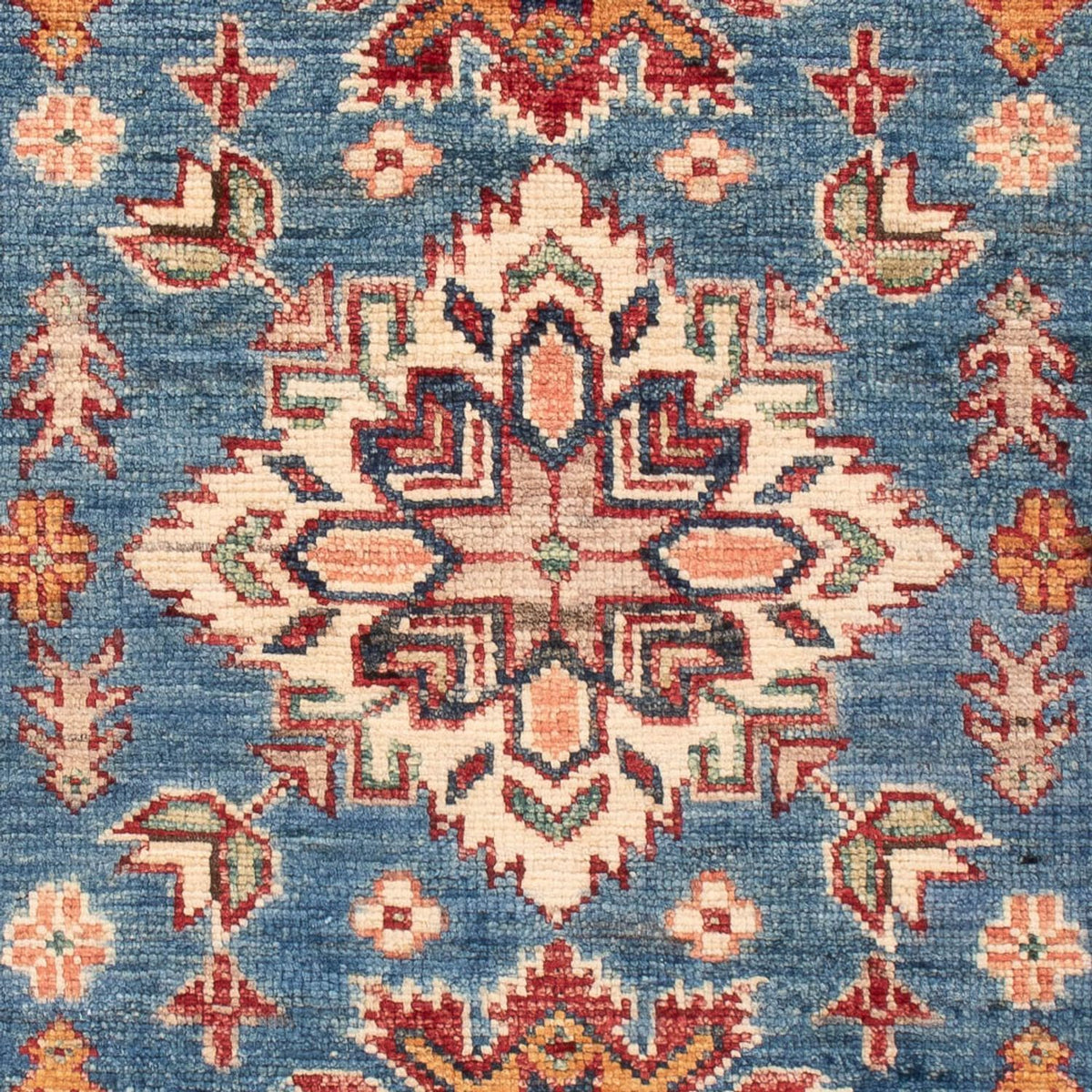Ziegler Tapijt - Kazak - Koninklijke - 129 x 84 cm - blauw