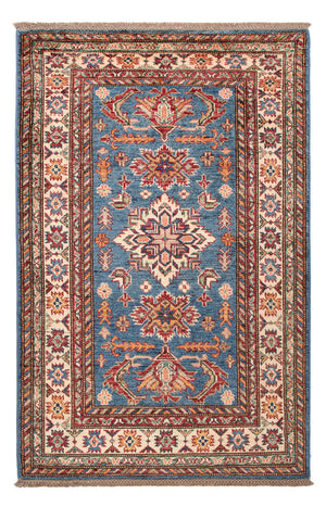 Ziegler Tapijt - Kazak - Koninklijke - 128 x 84 cm - blauw