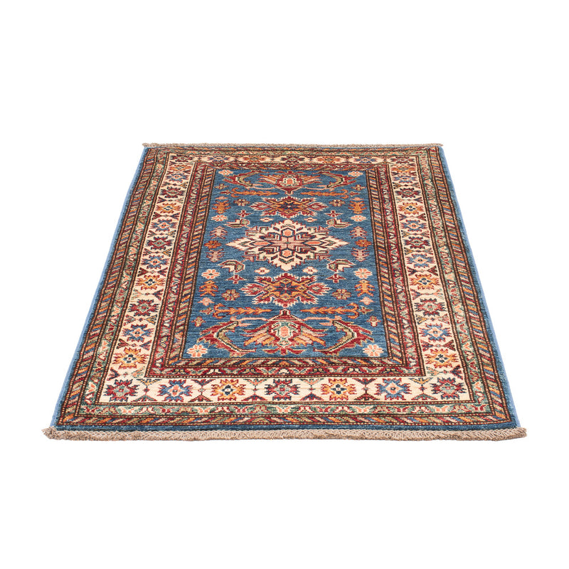 Ziegler Tapijt - Kazak - Koninklijke - 128 x 84 cm - blauw
