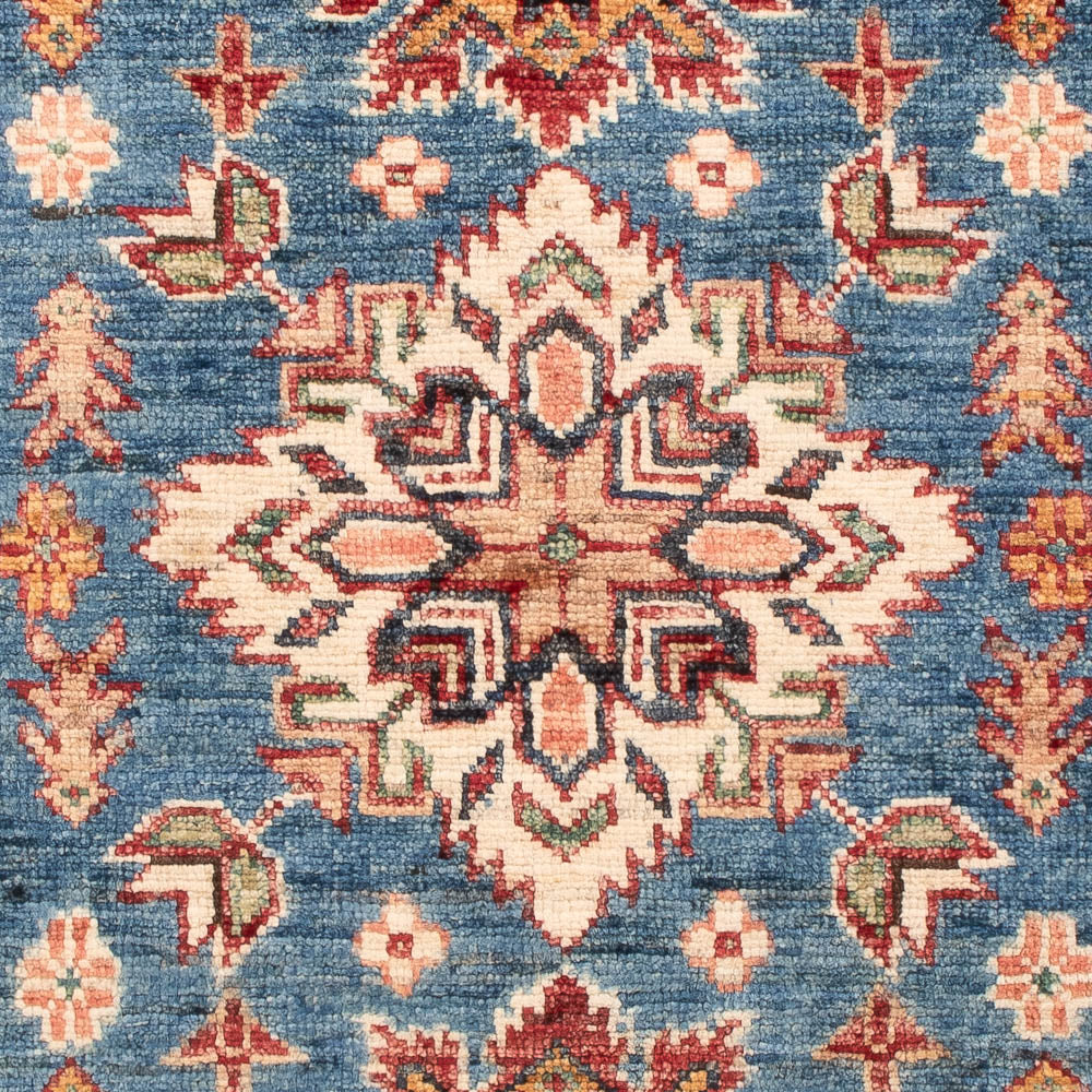 Ziegler Tapijt - Kazak - Koninklijke - 125 x 81 cm - blauw