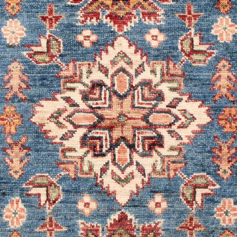 Ziegler Tapijt - Kazak - Koninklijke - 125 x 81 cm - blauw