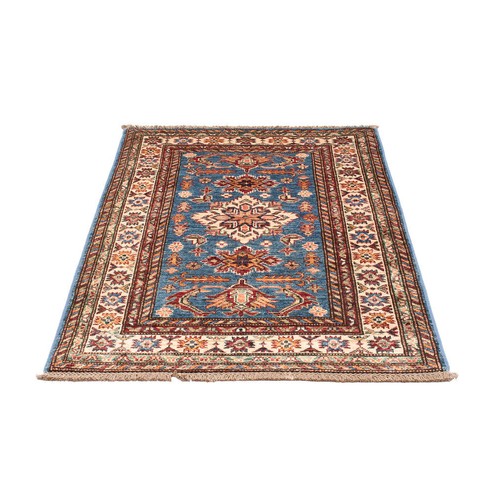 Ziegler Tapijt - Kazak - Koninklijke - 125 x 81 cm - blauw