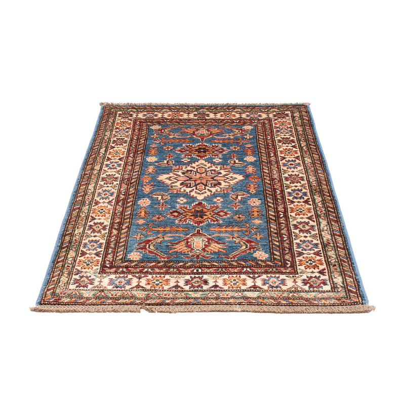Ziegler Tapijt - Kazak - Koninklijke - 125 x 81 cm - blauw
