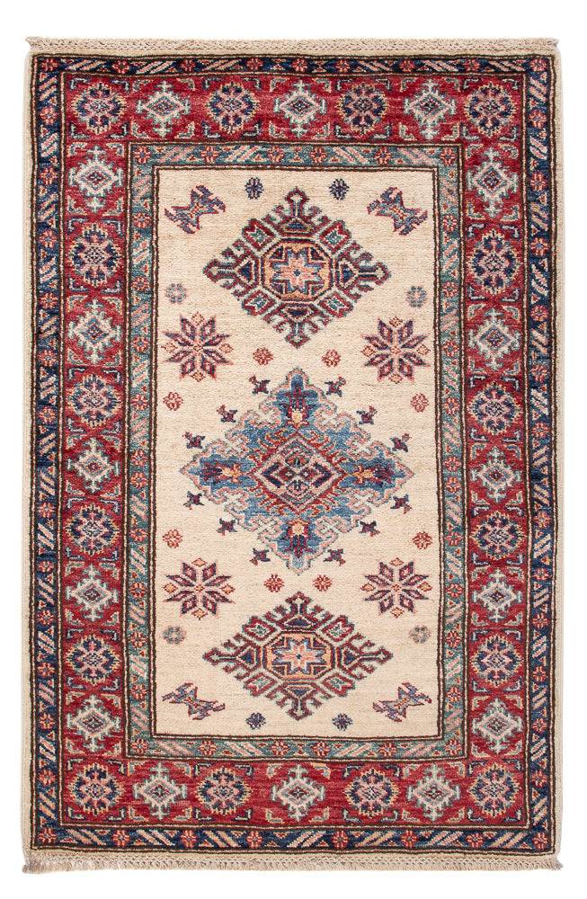 Ziegler Tapijt - Kazak - Koninklijke - 121 x 80 cm - beige