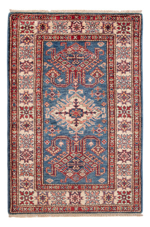 Ziegler Tapijt - Kazak - Koninklijke - 123 x 83 cm - blauw