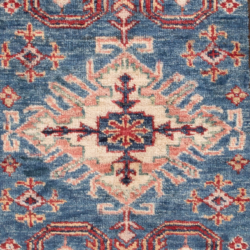 Ziegler Tapijt - Kazak - Koninklijke - 123 x 83 cm - blauw