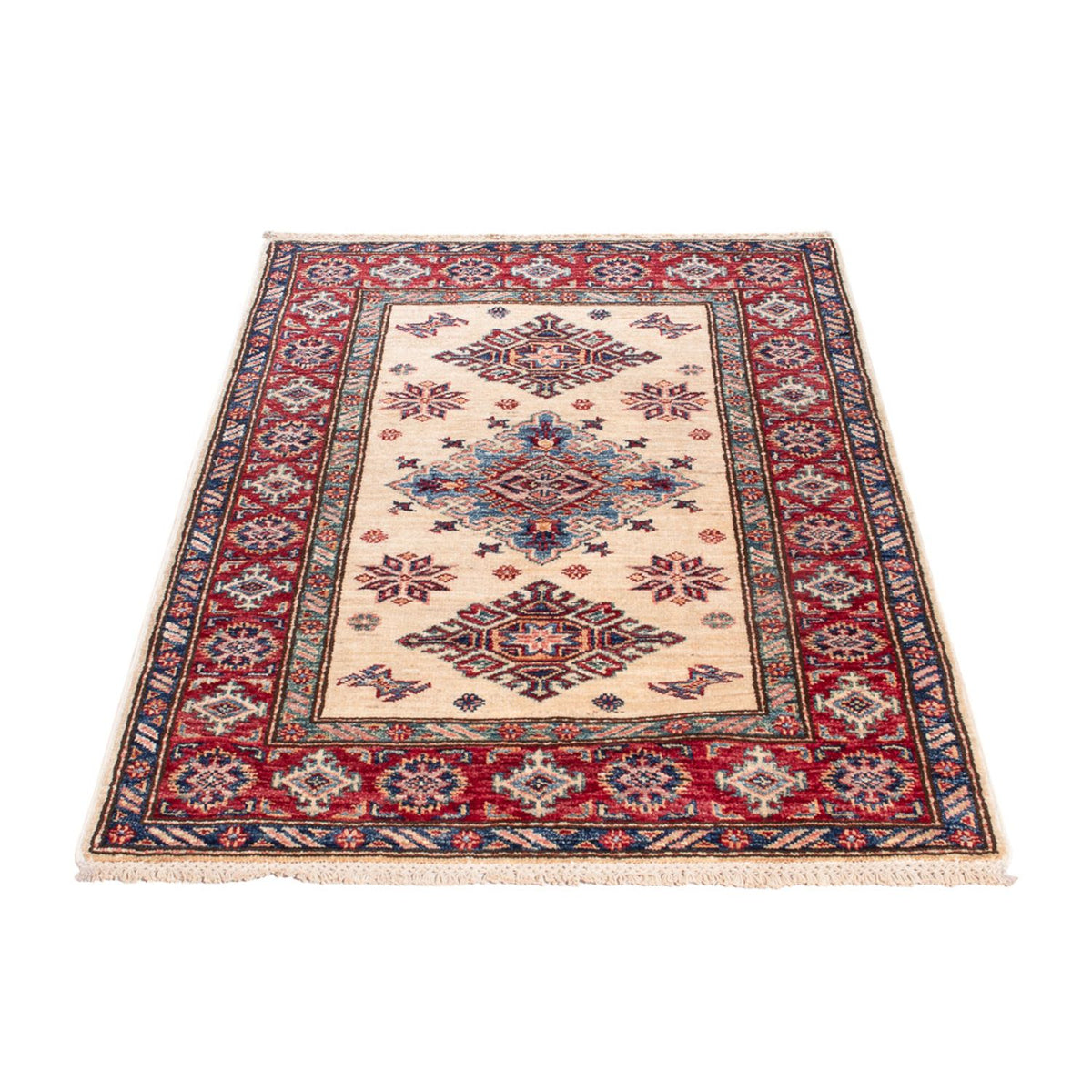 Ziegler Tapijt - Kazak - Koninklijke - 121 x 80 cm - beige