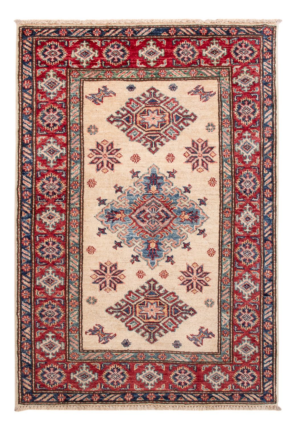 Ziegler Tapijt - Kazak - Koninklijke - 114 x 78 cm - beige