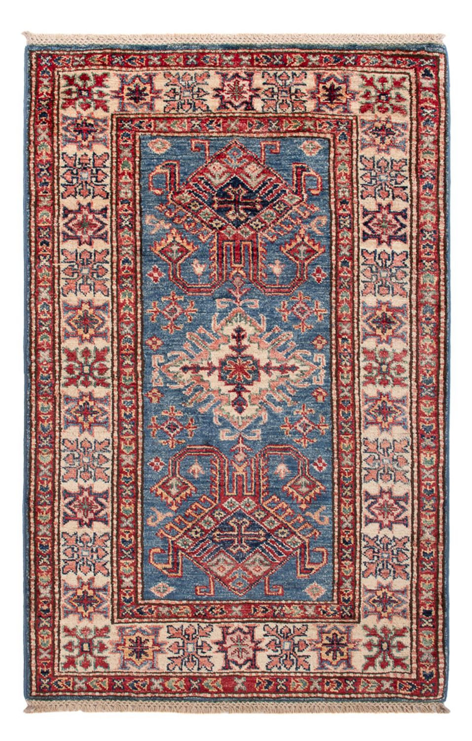 Ziegler Tapijt - Kazak - Koninklijke - 121 x 79 cm - blauw