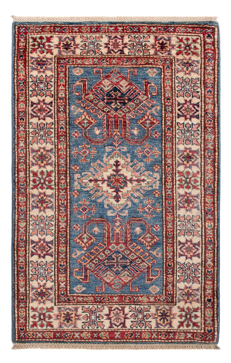 Ziegler Tapijt - Kazak - Koninklijke - 121 x 79 cm - blauw