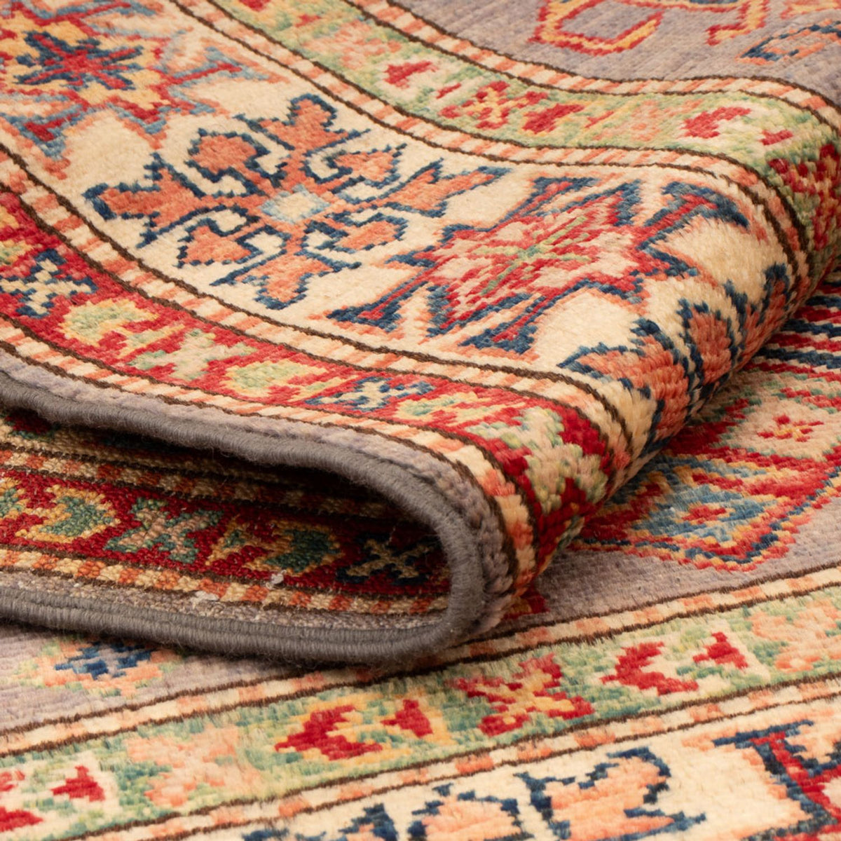 Ziegler Tapijt - Kazak - Koninklijke - 122 x 80 cm - taupe